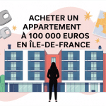 illustration marché immobilier appartement 100 000 euros île france