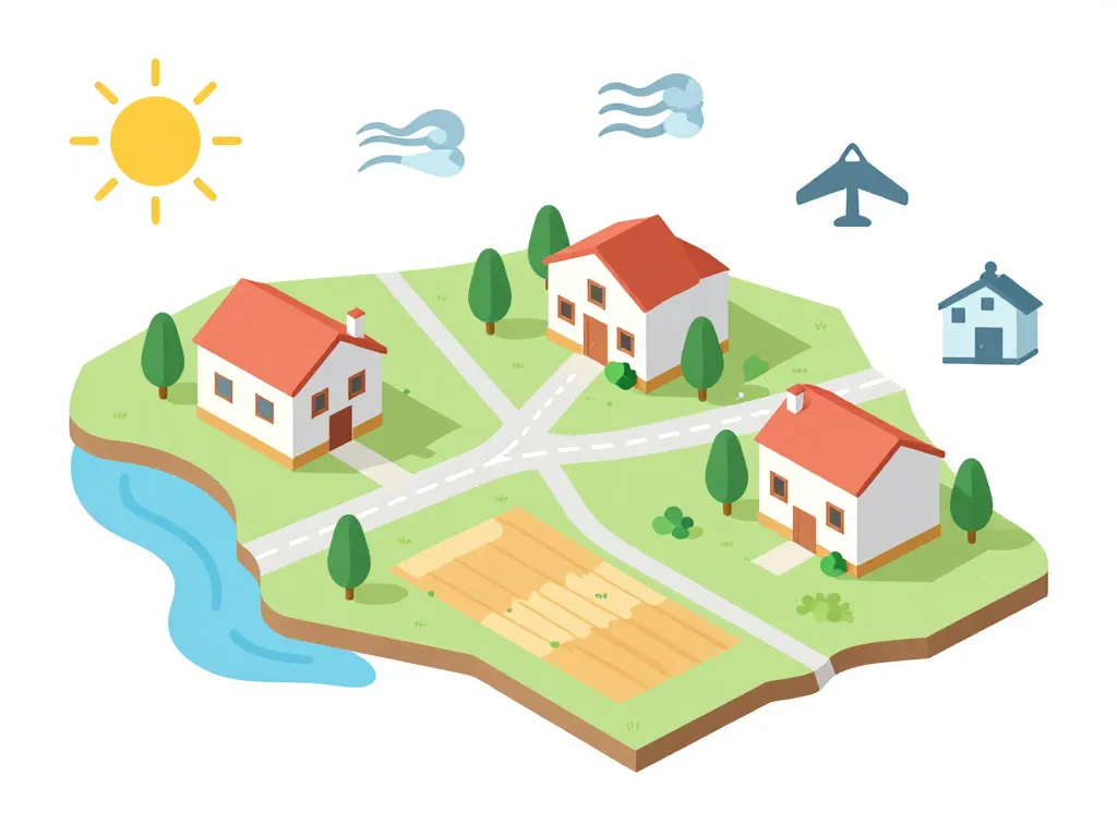 Schéma des critères pour choisir sa maison espagnole