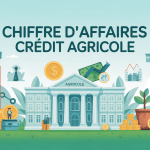 illustration chiffre d'affaire crédit agricole banque