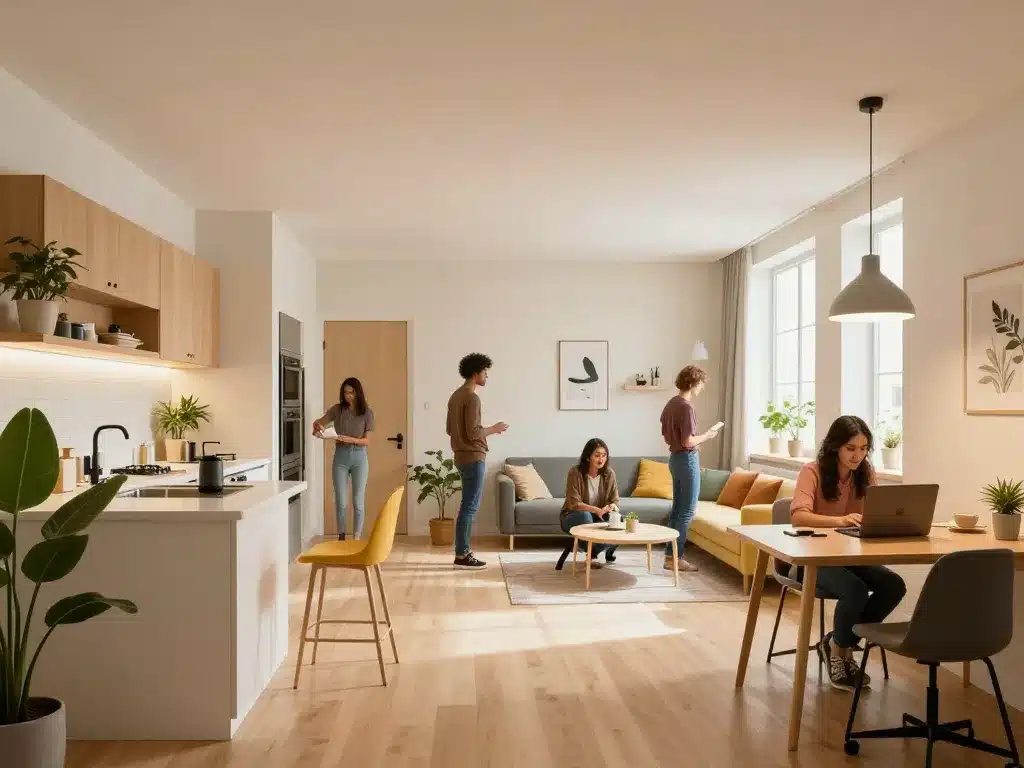 Coliving définition organisation espaces privés et communs