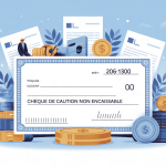 comment faire un chèque de caution non encaissable visuel principal