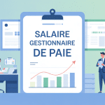 illustration gestionnaire de paie salaire professionnel