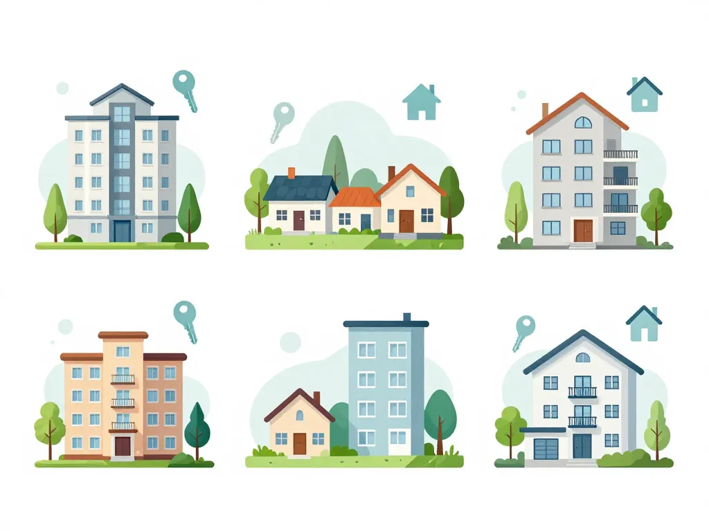 Types de logements immobilier quartier Vaucelle Caen