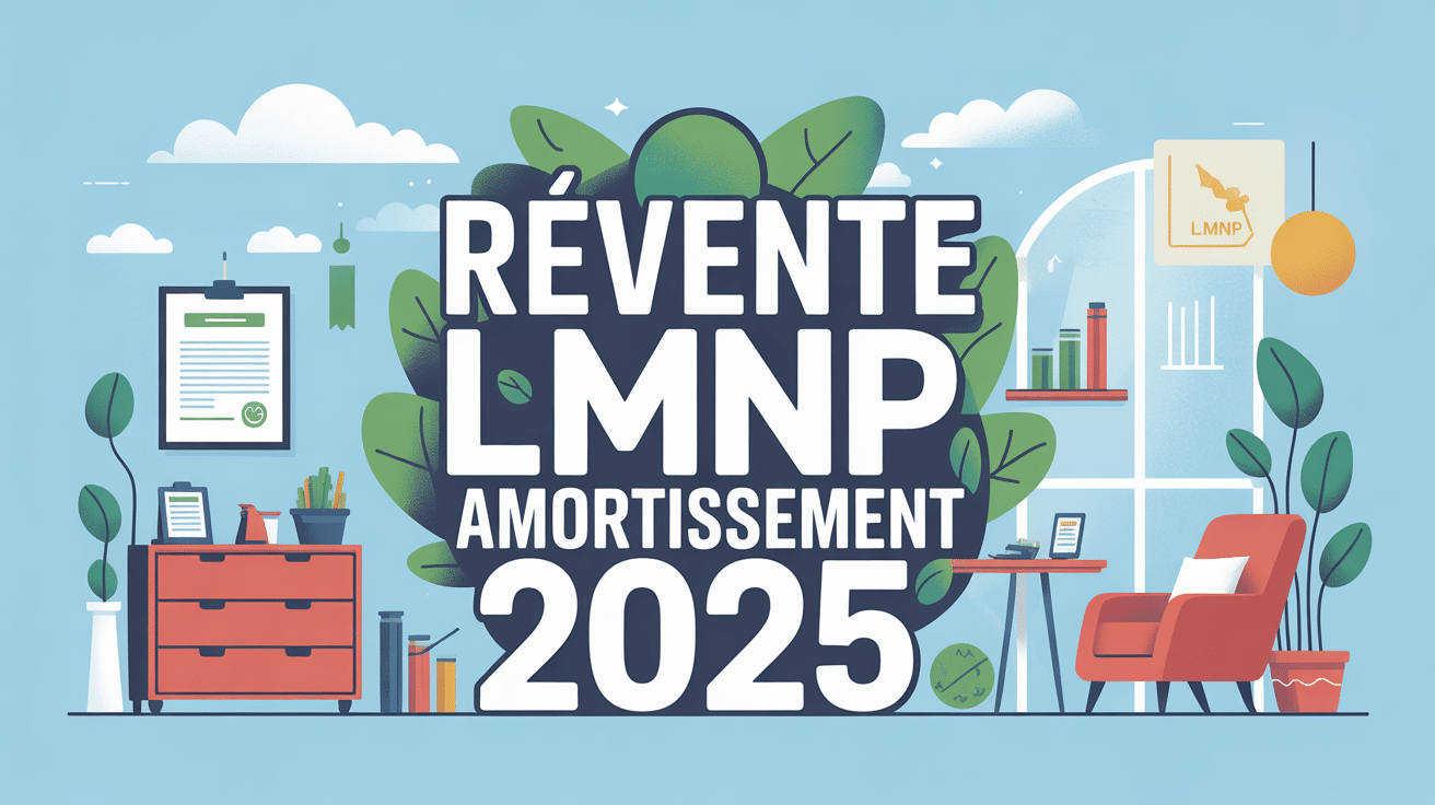 lmnp revente plus-value amortissement 2025 illustration appartement et fiscalité