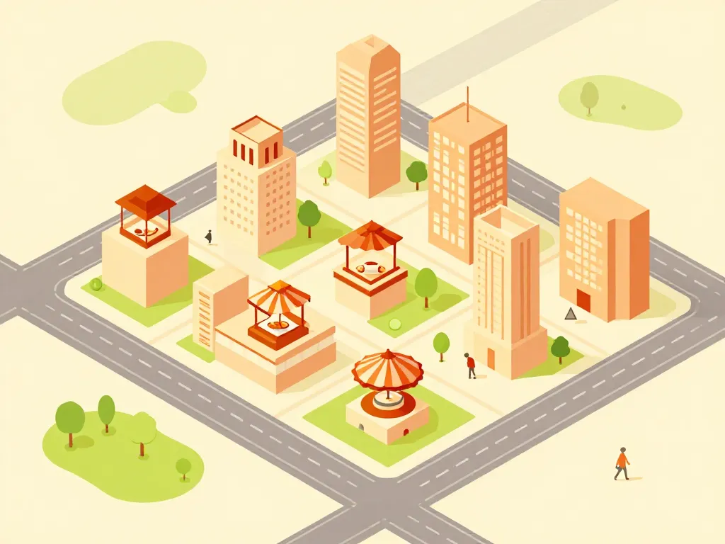 emplacement location restaurant alger scène urbaine