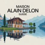 maison alain delon suisse villa lac et montagnes