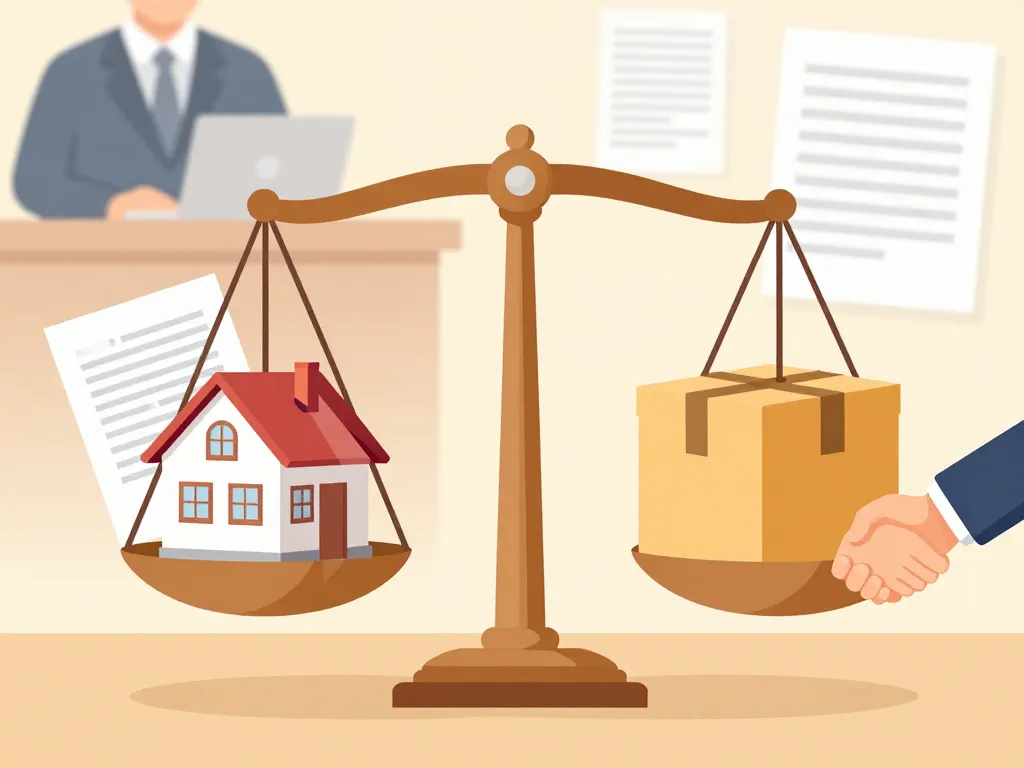 ne pas rembourser son prêt immobilier après la vente forum, solutions légales illustration