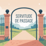 peut-on fermer une servitude de passage illustration portail clôture
