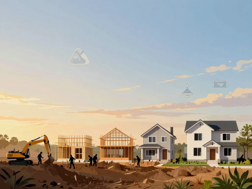 planning construction maison phases chantier livraison