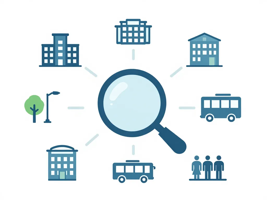 diagramme méthode quartier à éviter à aubagne évaluer quartier