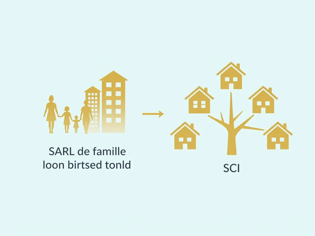 sarl de famille ou sci concept projet immobilier