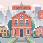 illustration immobilière studio à vendre 30 000 euros