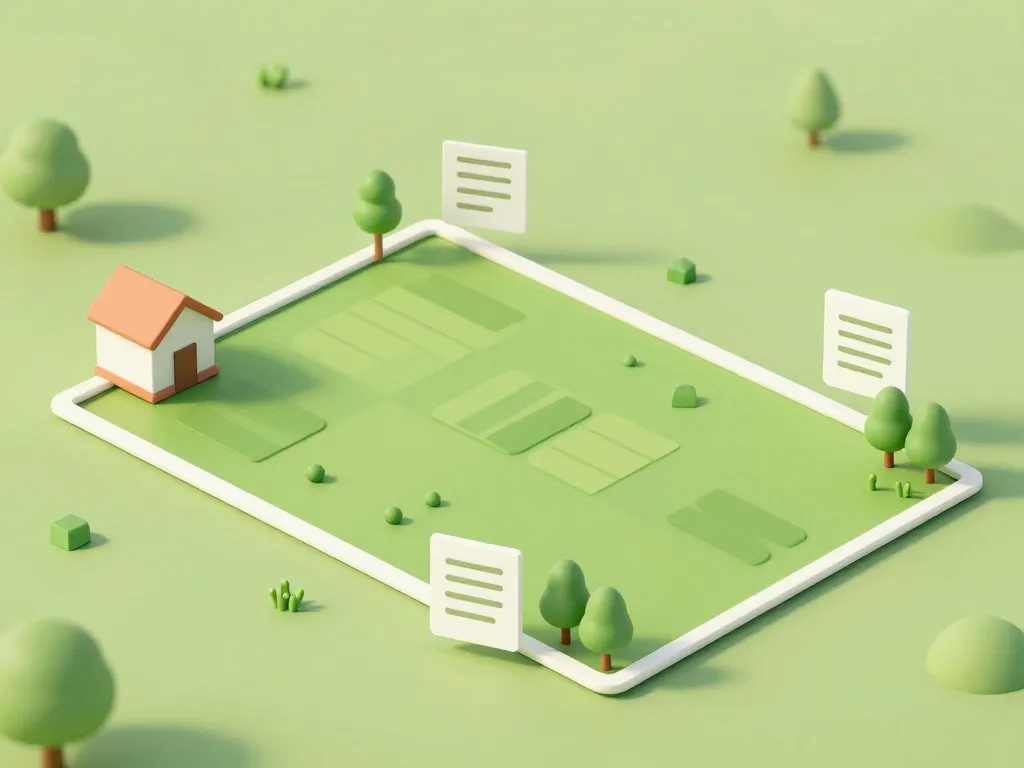 terrain non constructible avec cabanon cadastré explication légale schéma