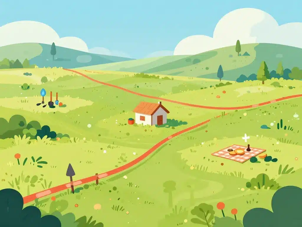 terrain non constructible avec cabanon cadastré illustration des usages