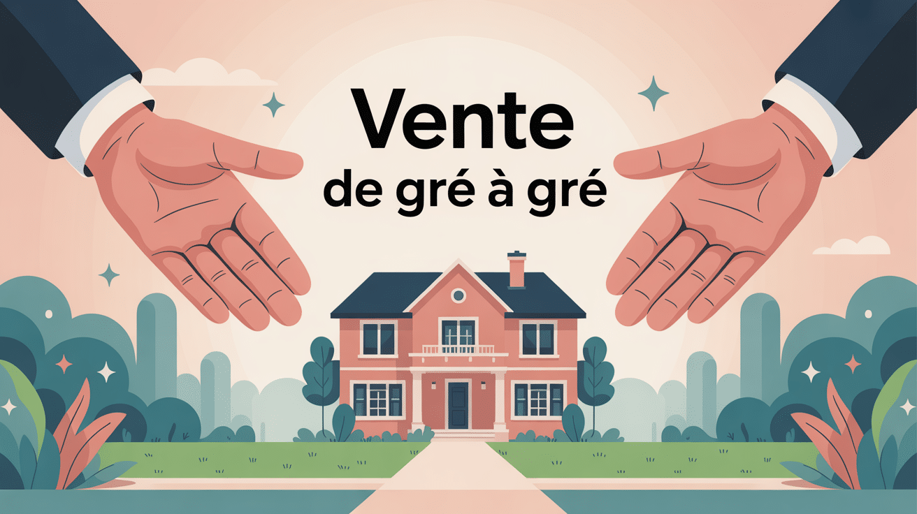 illustration vente de gré à gré immobilier