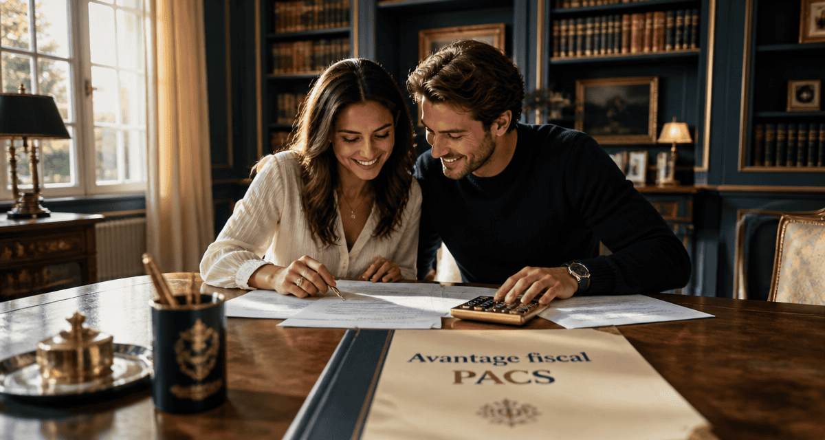 avantage impot pacs couple documents fiscaux