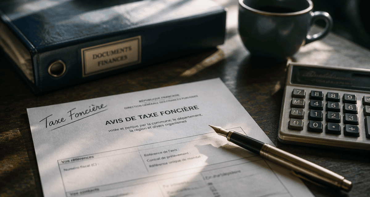 compte comptable taxe fonciere avis d imposition