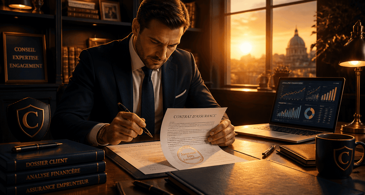 courtier assurance pret immobilier au bureau