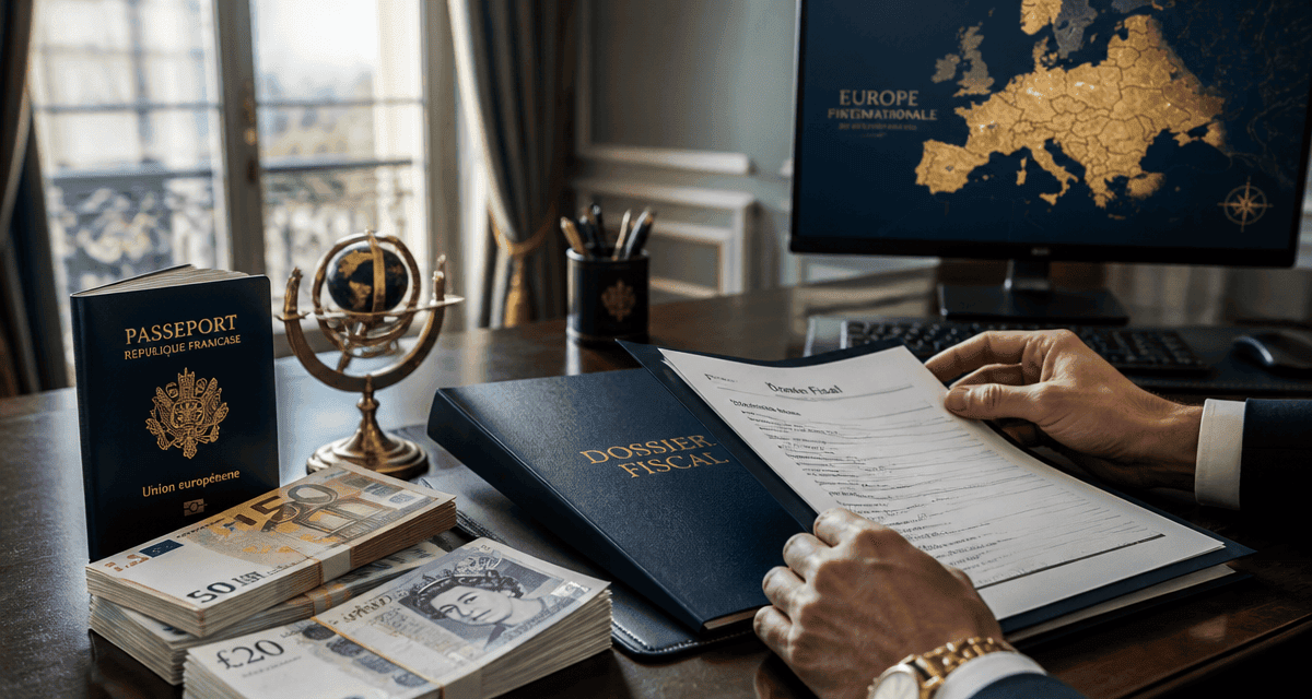 Fiscalité SCPI étrangère : dossier fiscal, euros, livres et carte Europe
