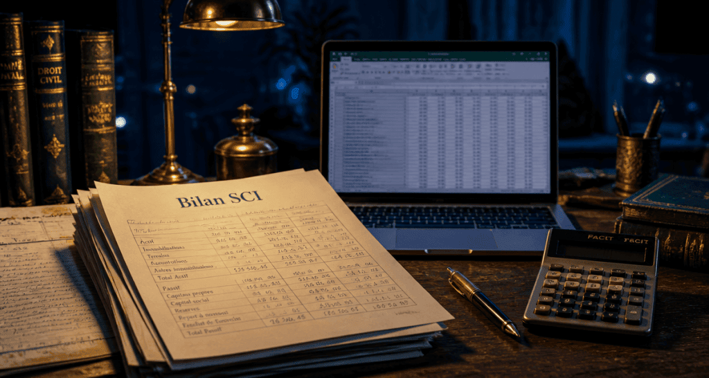 modele bilan sci gratuit documents excel calculatrice