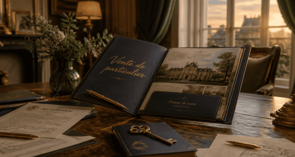 vente maison sans agence dossier documents clés