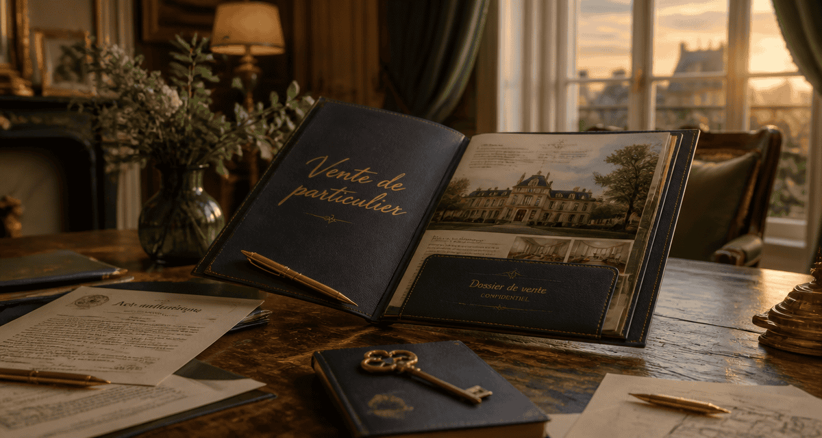 vente maison sans agence dossier documents clés