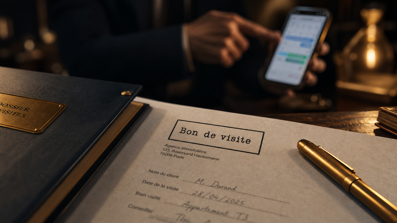 Durée de validité d'un bon de visite agence immobilière