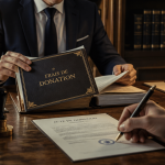 frais donation notaire dossier signature