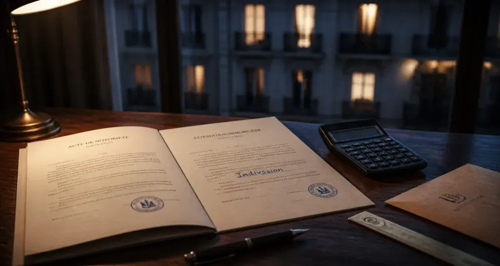 Indivision et divorce : documents notariaux pour vendre le logement