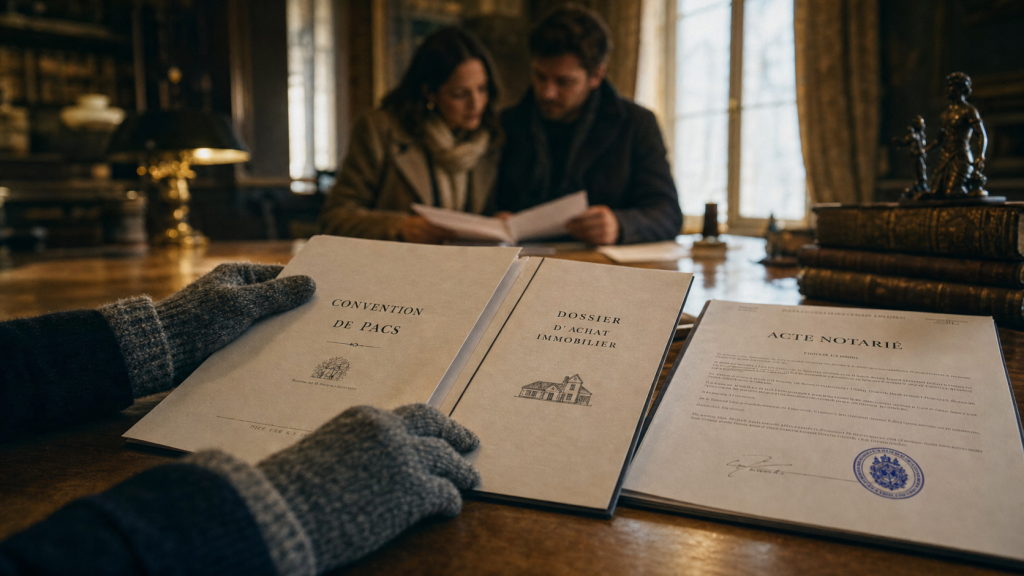 PACS avantage achat immobilier : protéger l’apport du couple