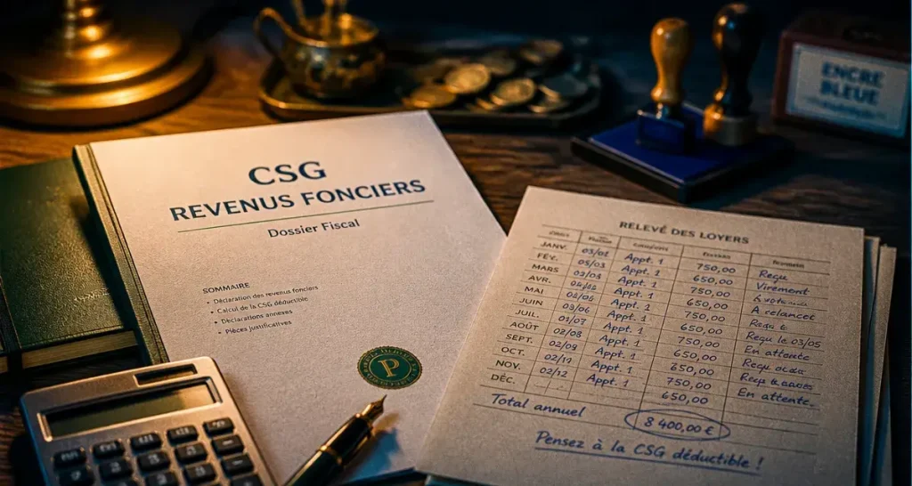 Revenus fonciers et CSG : optimisation des prélèvements à 17,2 %