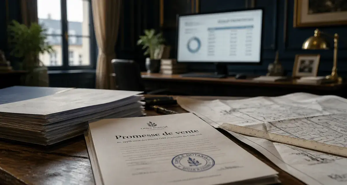Vendre a un promoteur : promesse de vente et bilan notaire, 18 mois