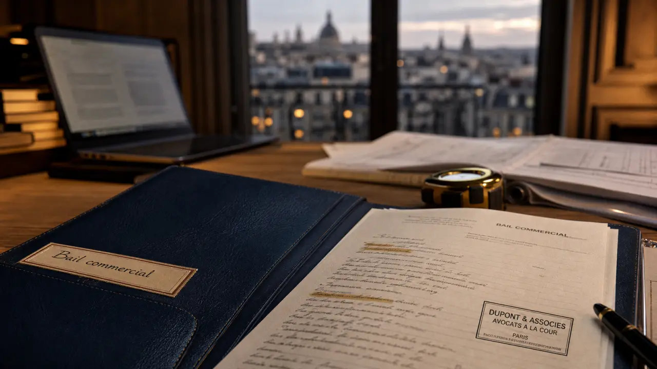 Avocat spécialisé en droit immobilier de l’entreprise à Paris : bail commercial et copropriété.