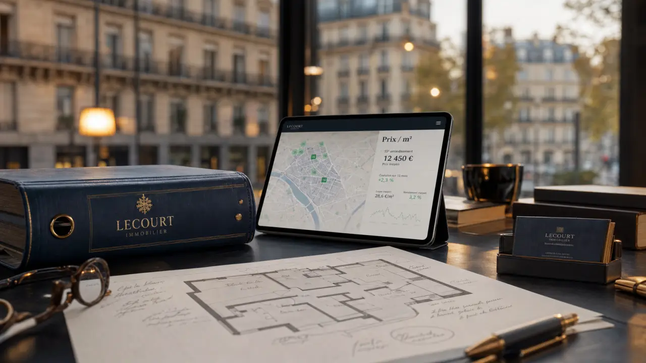 Chasseur immobilier Paris 15 : prix au m² off-market