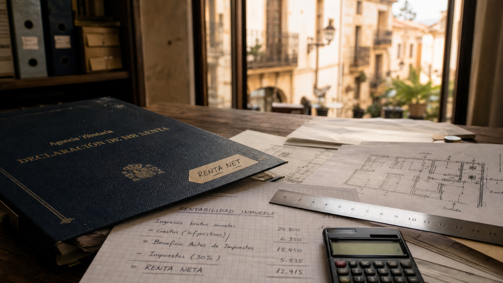 Investir en immobilier en Espagne : rentabilité nette, dossier fiscal et calculs
