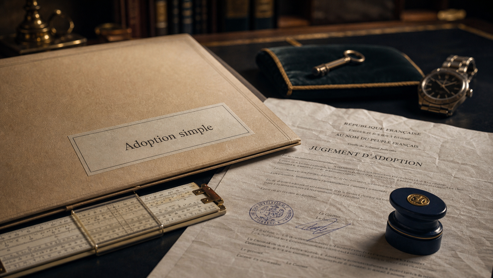 Succession adoption simple : dossier et jugement d’adoption
