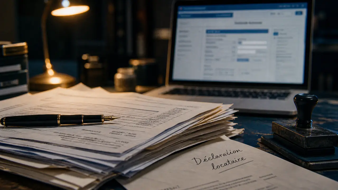 Declaration locataire : documents fiscaux et déclaration