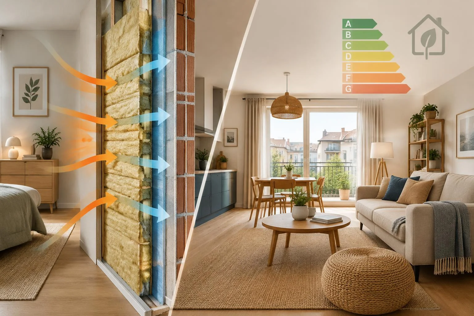 Rentabilité locative : l’isolation avant le chauffage